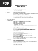 ABHA M1 API Document V1 R1.bab8b1bd | PDF | Authentication | Biometrics