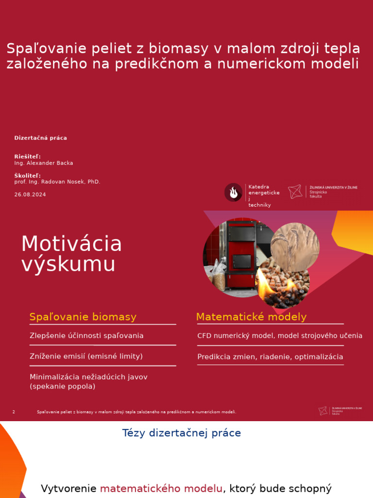 Disertation Thesis Presentation | PDF