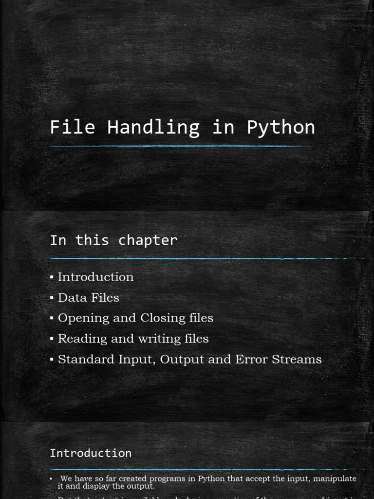Reference for file handling in python pdf