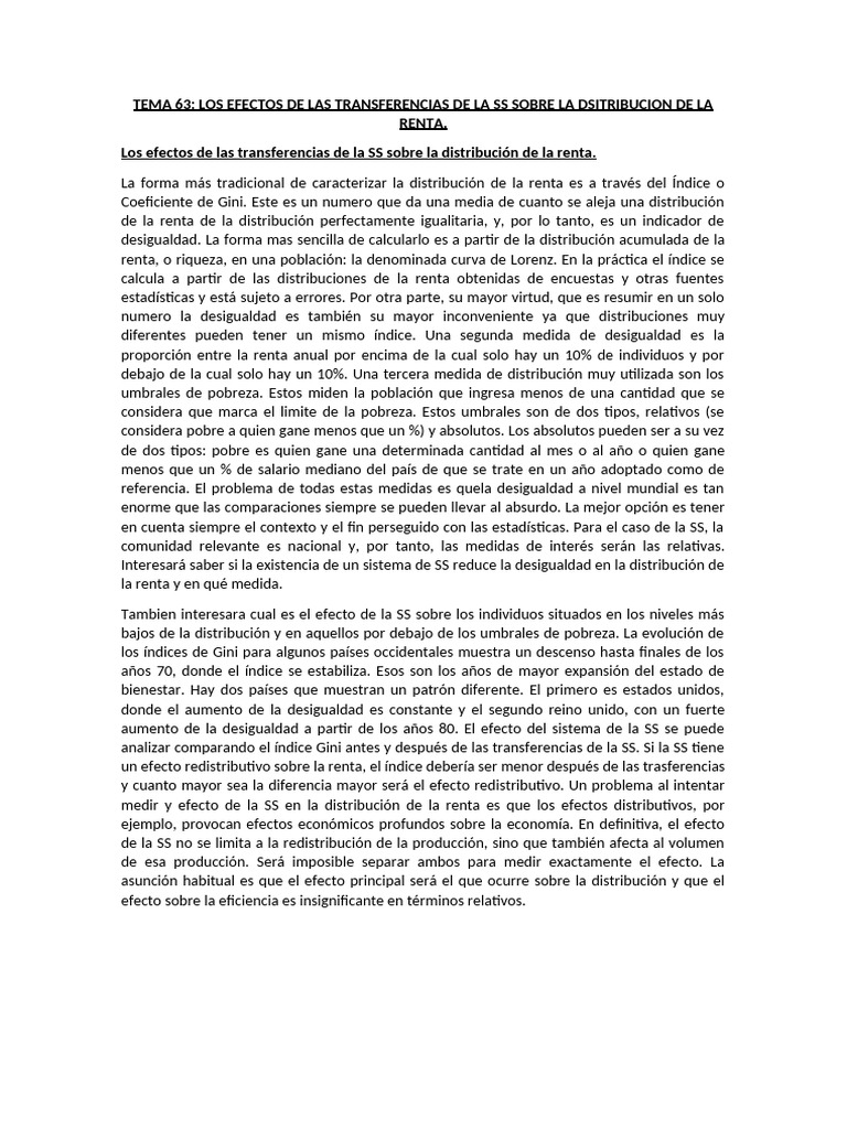 Tema 63 | PDF