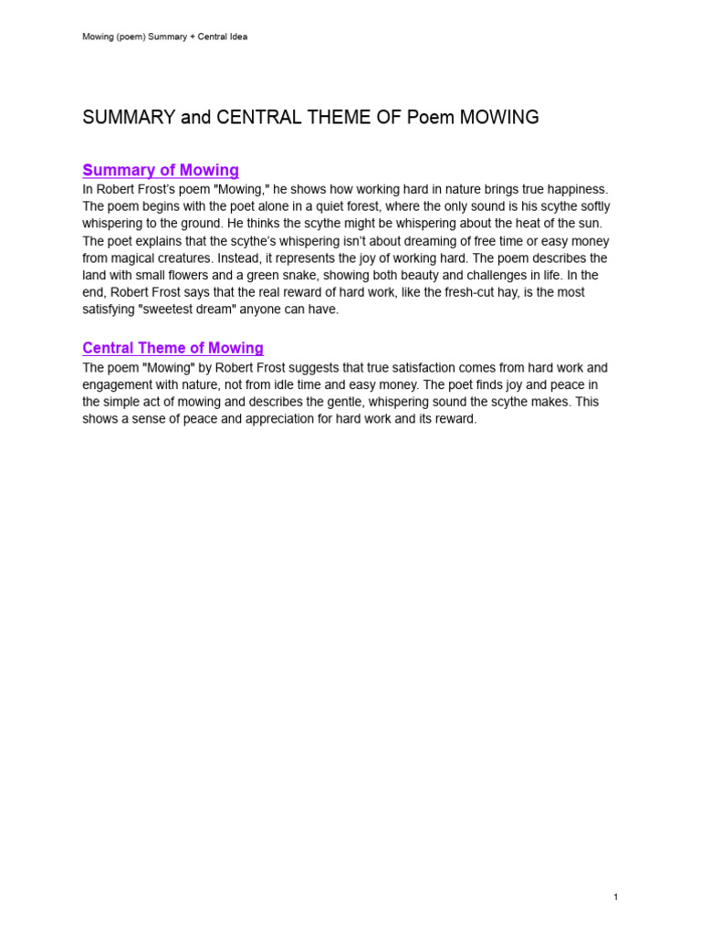 mowing-summary-and-central-theme-pdf