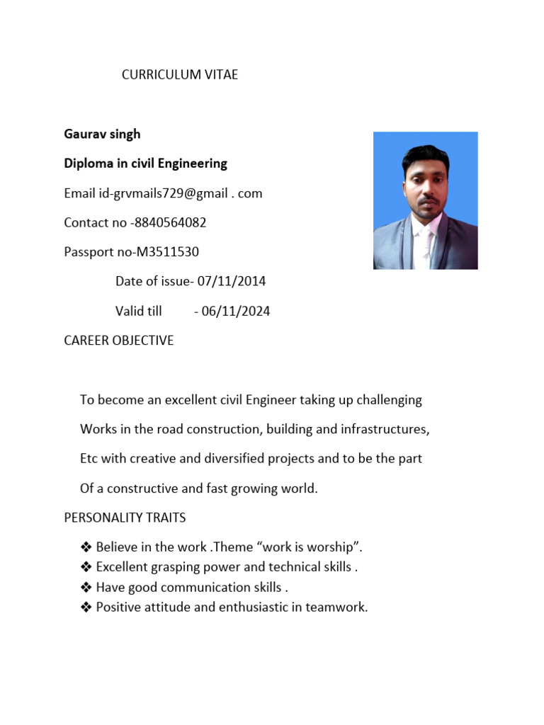 Gaurav Singh Resume | PDF