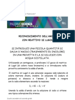 Riconoscimento Dell'amido Con Reattivo Di Lugol