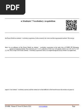 Frayer_Model_on_Students_Vocabulary_Acquisition