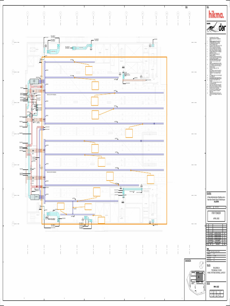 HVAC System Layout for New Building | PDF | Duct (Flow) | Home Appliance