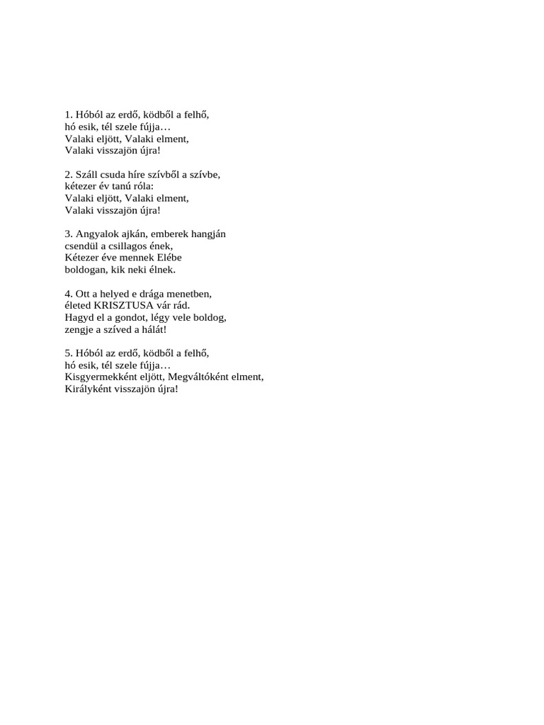 Hóból Az Erdő Pdf