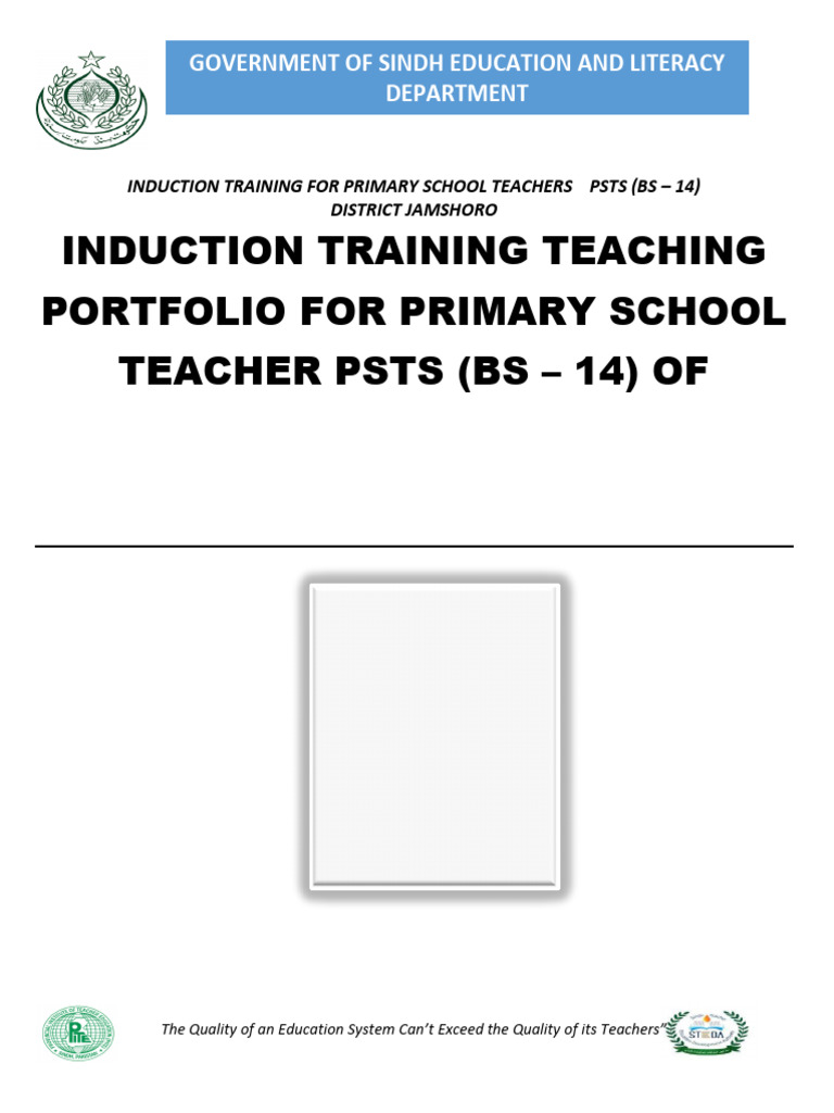 Training Portfolio Pdf