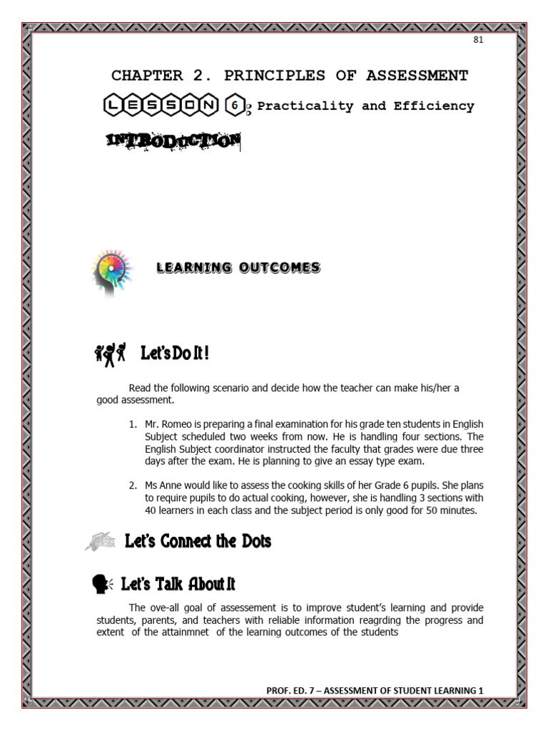 Chapter 3 Lesson 3 - Final | PDF | Educational Assessment | Teachers