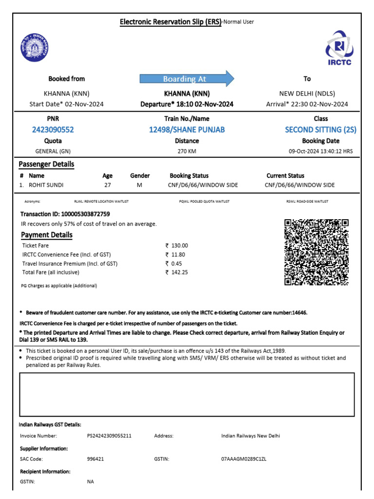 12498/SHANE PUNJAB Second Sitting (2S) | PDF