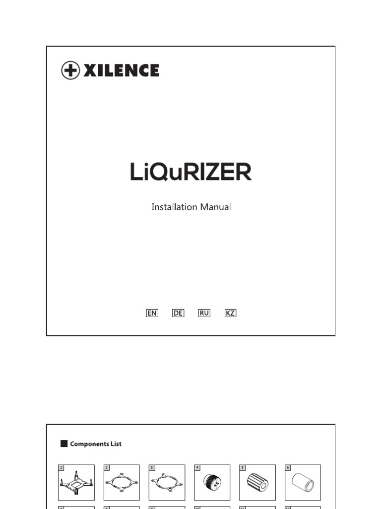 Manual - LQ Series - EN+DE+RU+KZ - Curved - v1 - 2023.11.15 | PDF ...