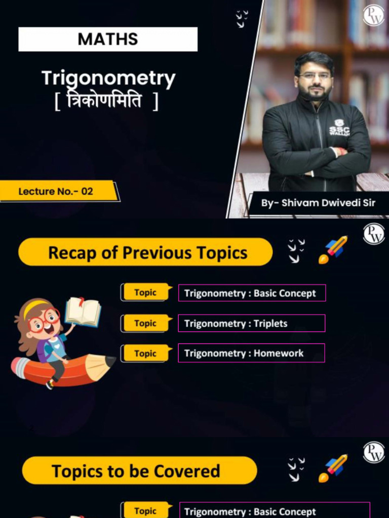 65d97eebfc5ad50018eac783 - ## - Trigonometry 02 Class Notes | PDF