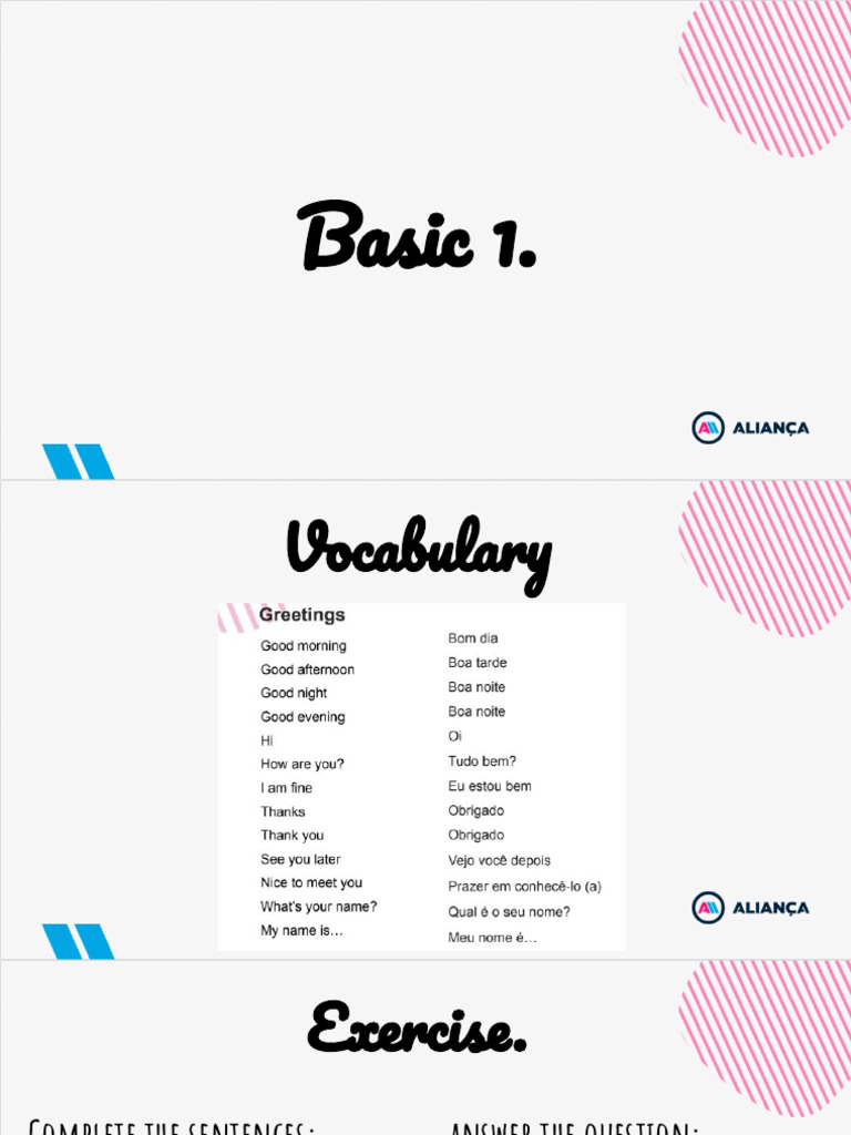 Basic 1 | PDF