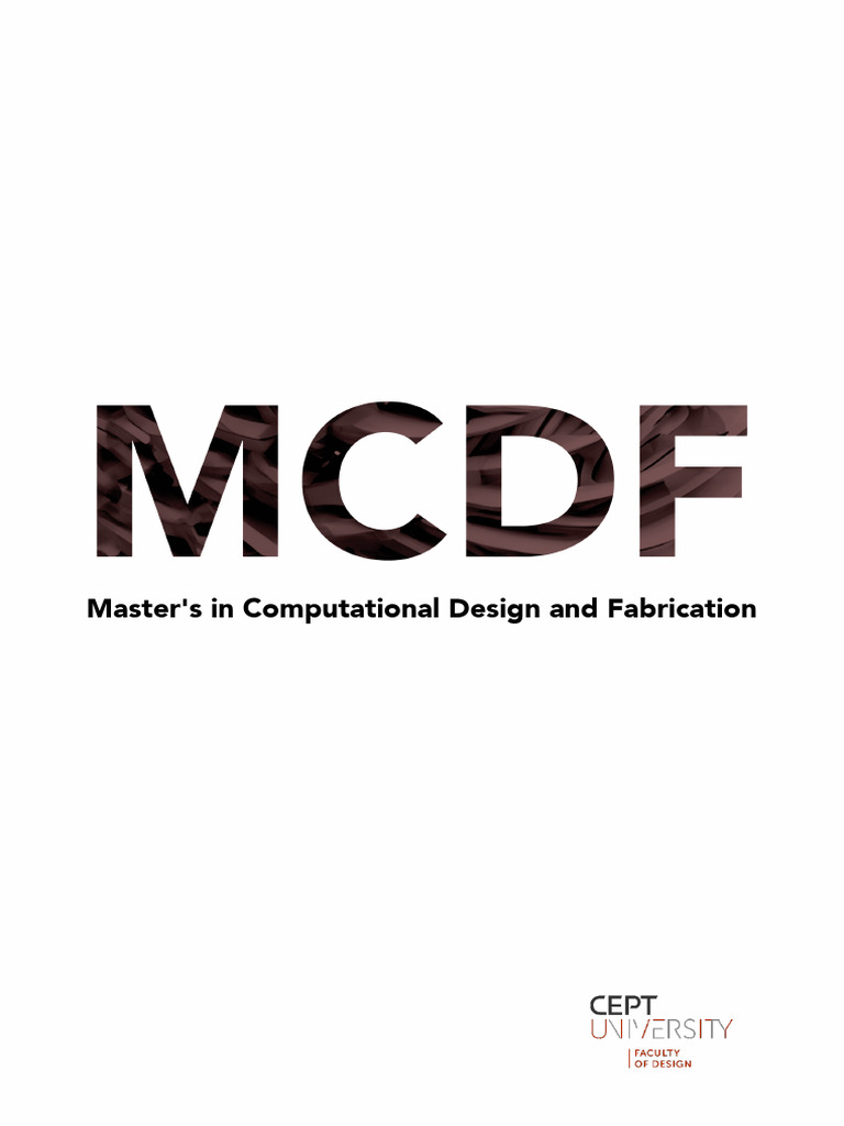 Faculty of Design - PG Program - MCDF - Brochure - 08 March 2024 | PDF
