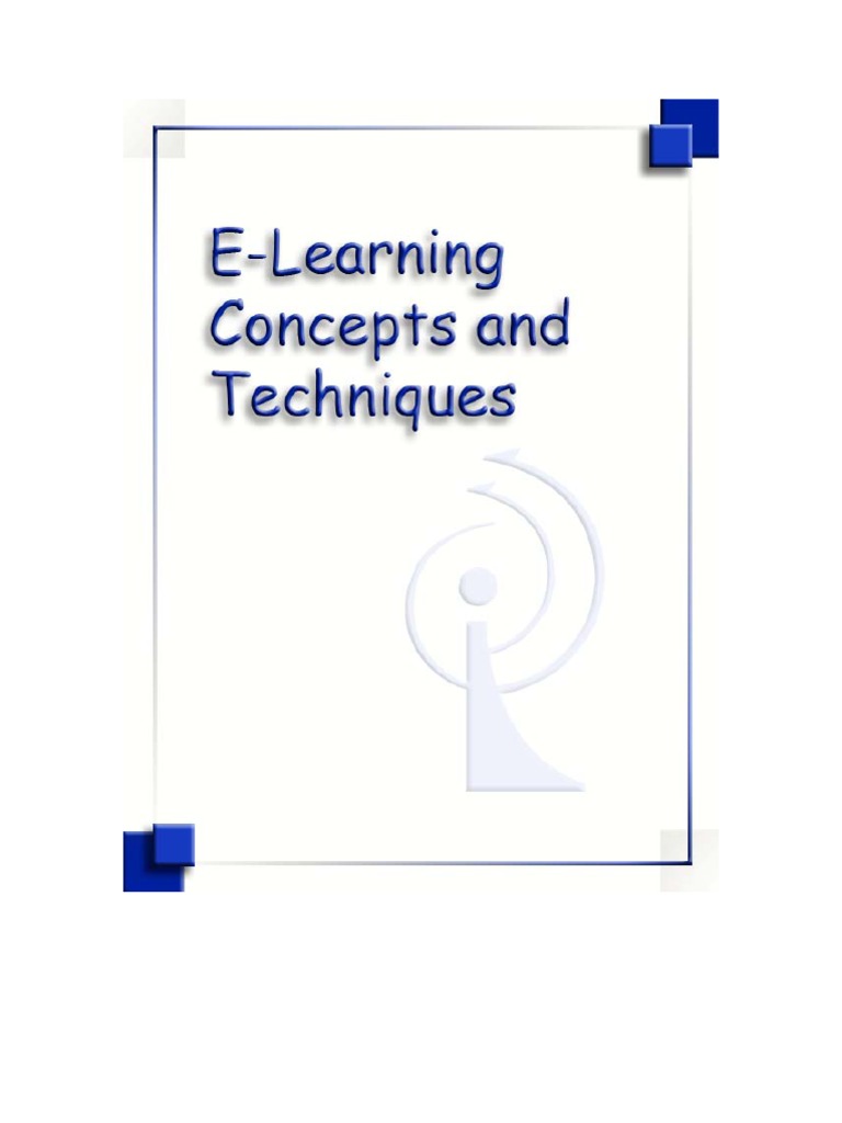 E-Learning Concepts and Techniques Guide | PDF | Educational Technology ...