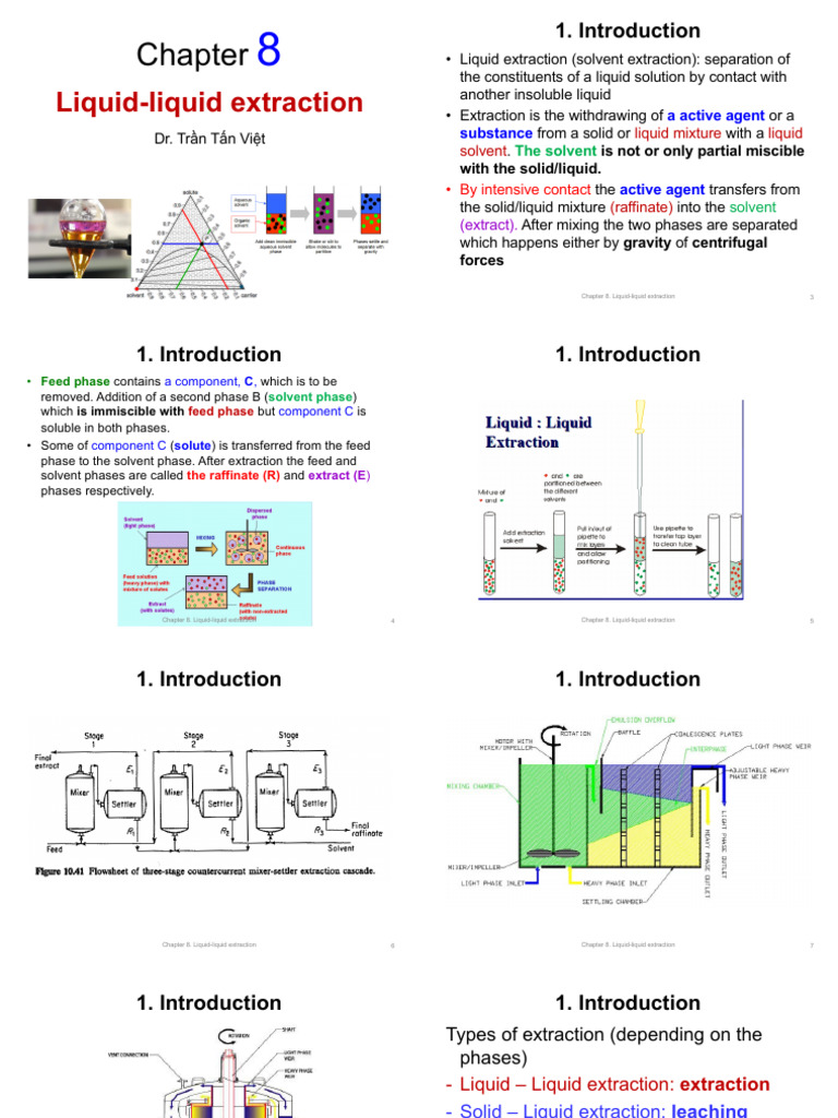 Chapter 8 - Extraction | PDF