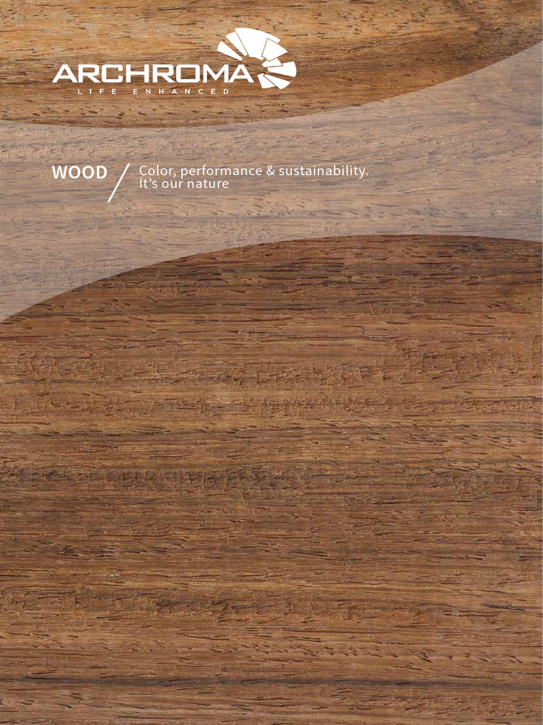 ARCHROMA Wood Brochure LOW | PDF