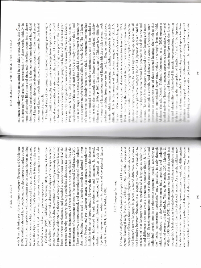 Phoneme Acquisition Perceptual Learning PDF