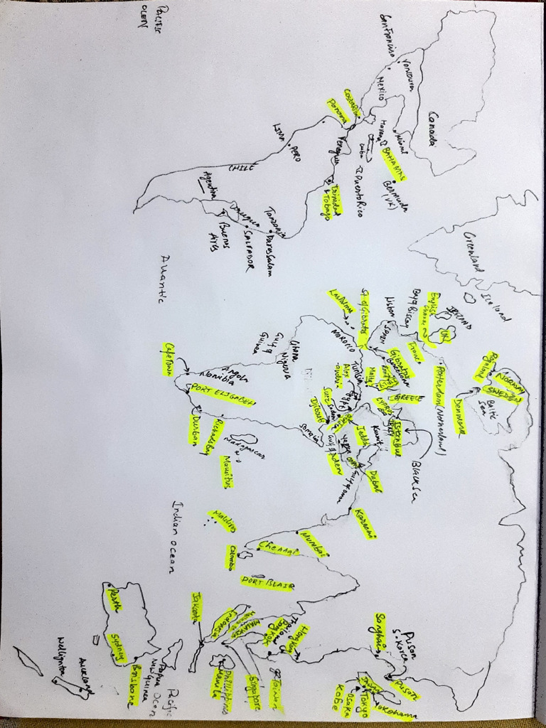 Gmdss World Map | PDF