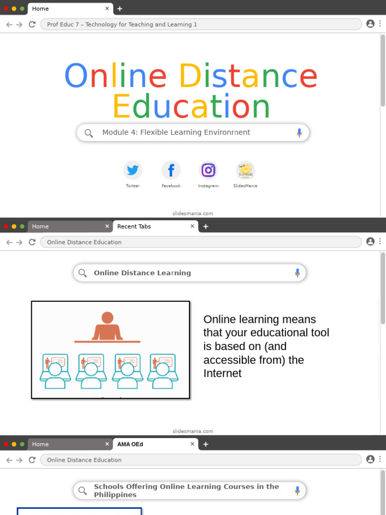 Online Distance Learning | PDF | Massive Open Online Course | Distance ...