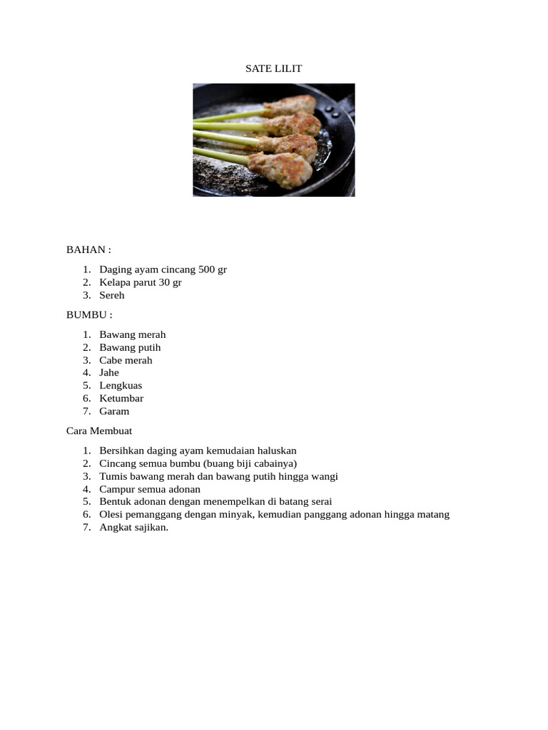 Menu | PDF