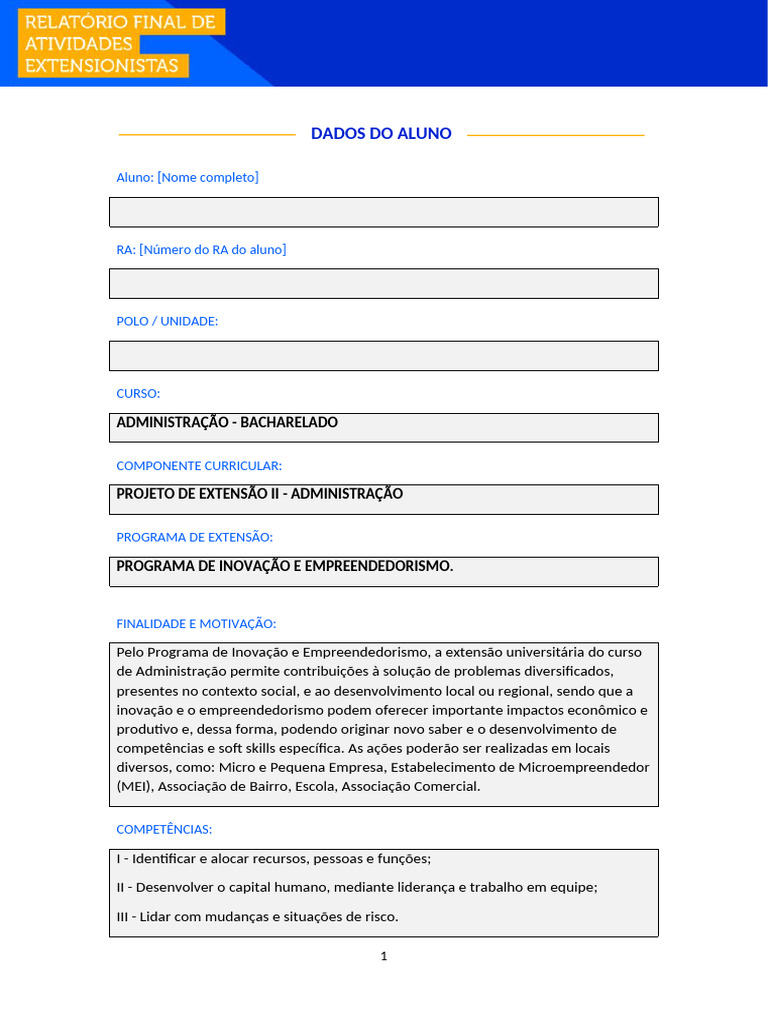 26-PROJETO-DE-EXTENSAO-II-ADMINISTRACAO-cjovlp | PDF