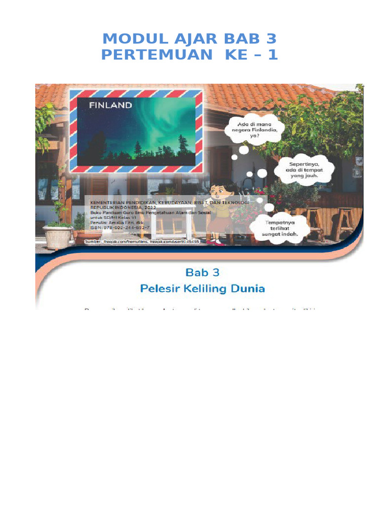 BAB 3 - Pekan Ke 1 ILMU PENGETAHUAN | PDF