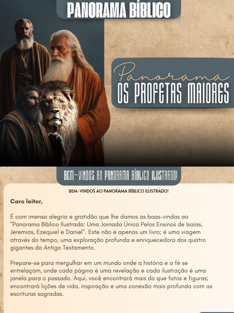 Profetas Maiores Parte-01 - Compressed | PDF