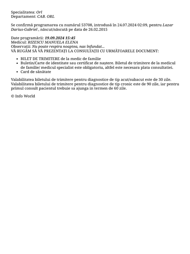 Programari septembrie darius orl rizescu pdf