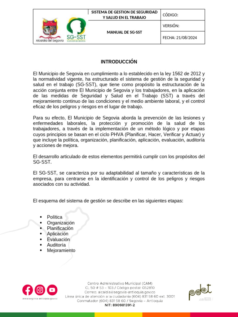 Manual De Sg Sst Pdf
