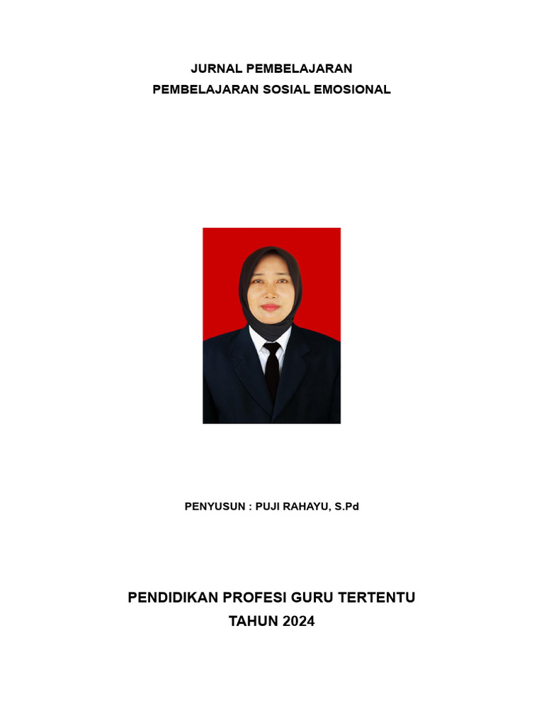 Jurnal pembelajaran sosial emosional pdf