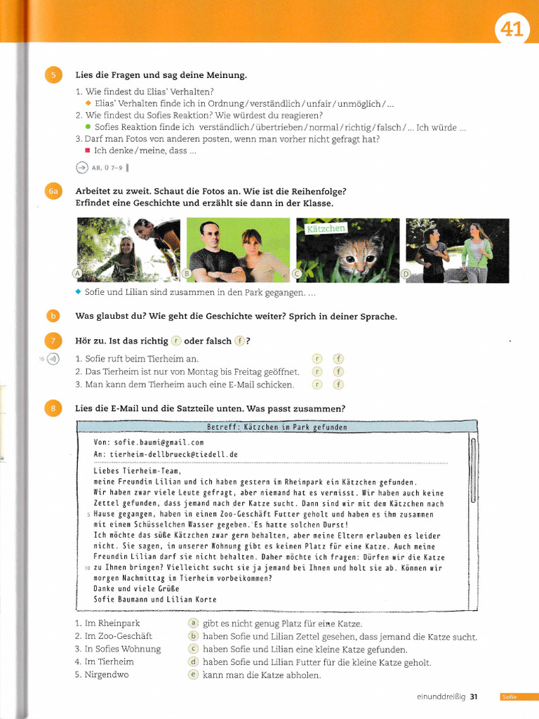 Beste Freunde B11 Kursbuch 28 | PDF