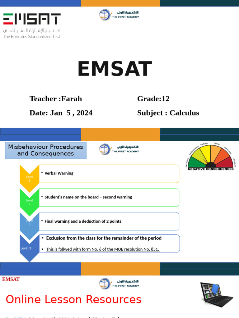 Week1 - Day5 - Emsat T2 | PDF