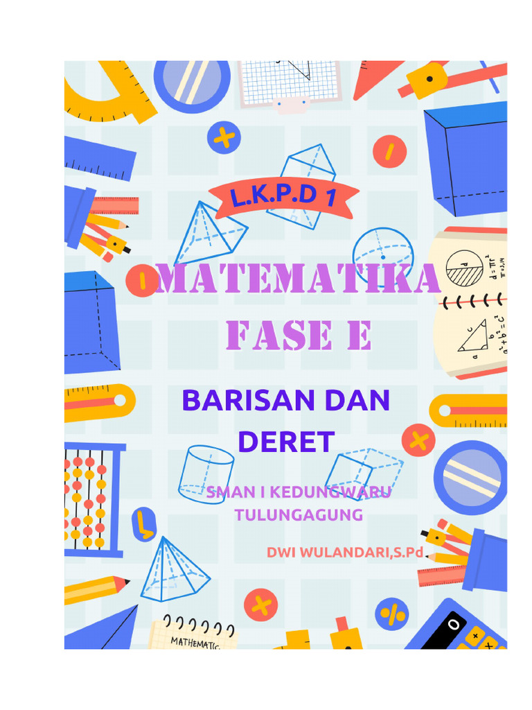 Lkpd Barisan Dan Deret Pdf