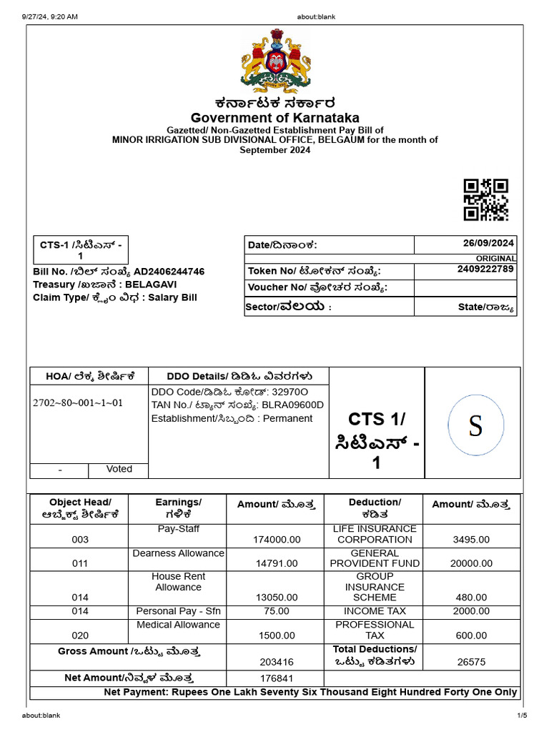 Government of Karnataka | PDF