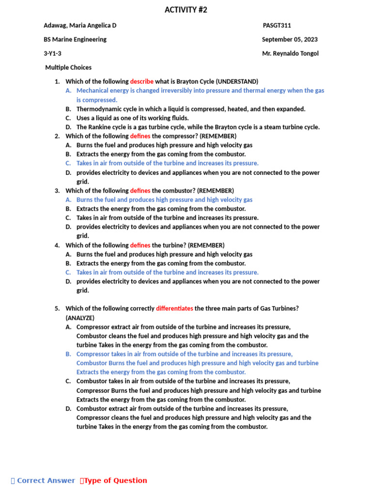 Activity 2 Pasgt | PDF