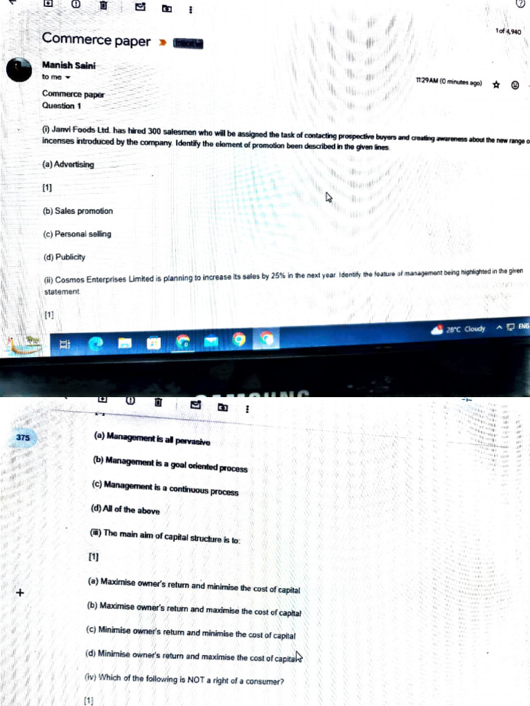 Commerce Sample | PDF | Economies | Business