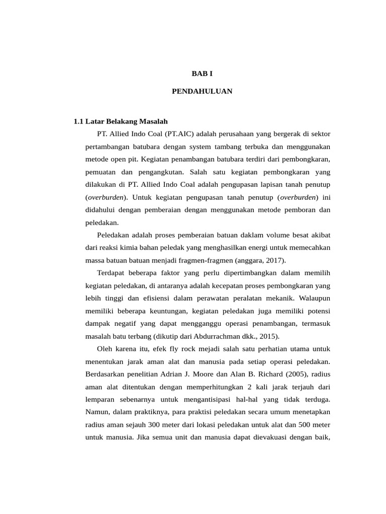 BAB I Revisi | PDF