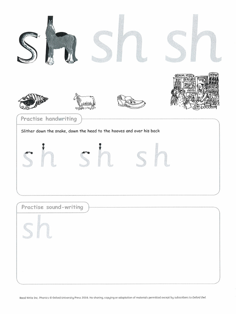 Set 1 Special Friends Practise Sheets | PDF
