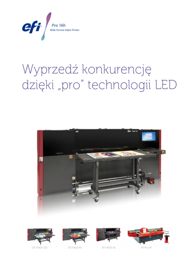 Ulotka EFI Pro 16h | PDF