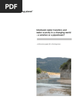 Download Inter Basin Water Transfers and Water Scarcity in a Changing World - A Solution or a Pipedream - Unknown - Unknown by Carlos Snchez Lpez SN78032194 doc pdf