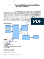 Design of Monitor-And-control System for Supermarket Fresh Area Based on ZigBee