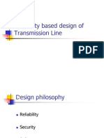 Reliability Based Design of Transmission Line