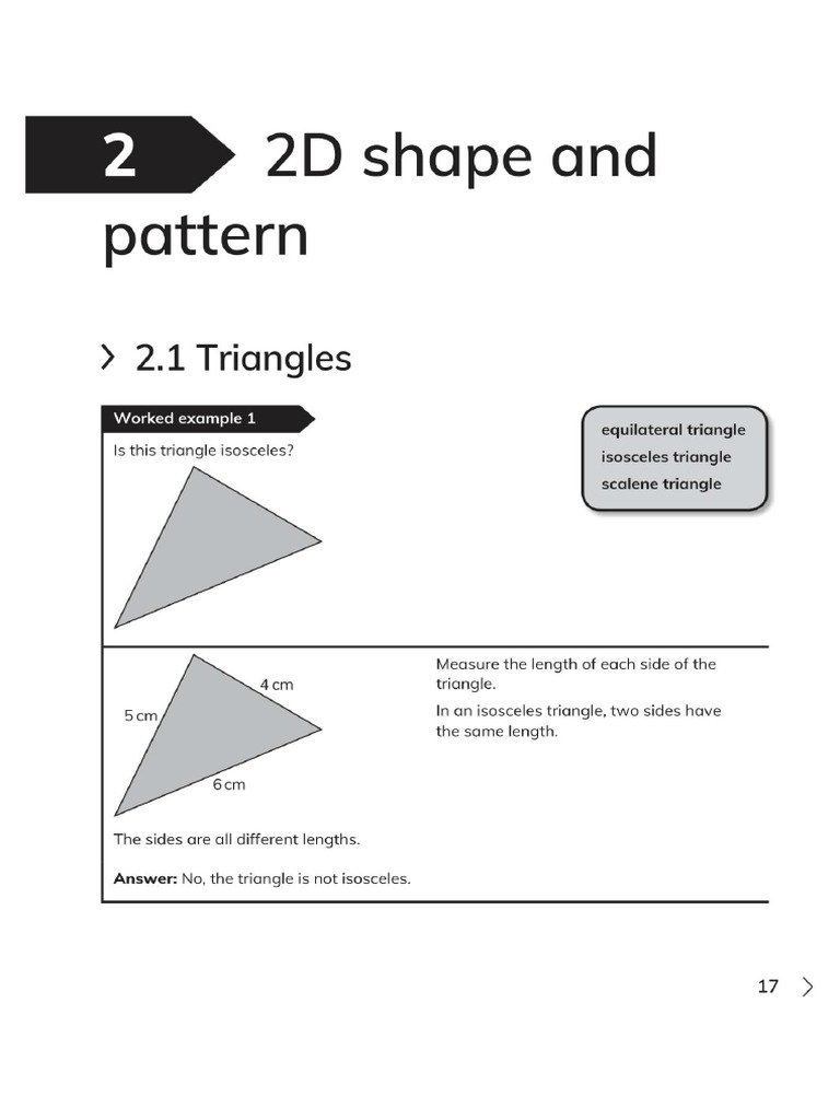 2.1 Triangles Work | PDF