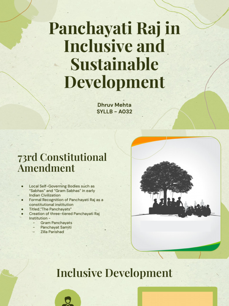 Panchayati Raj | PDF