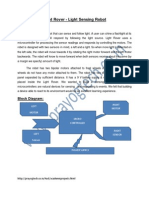 LightRover-Light Sensing Robot