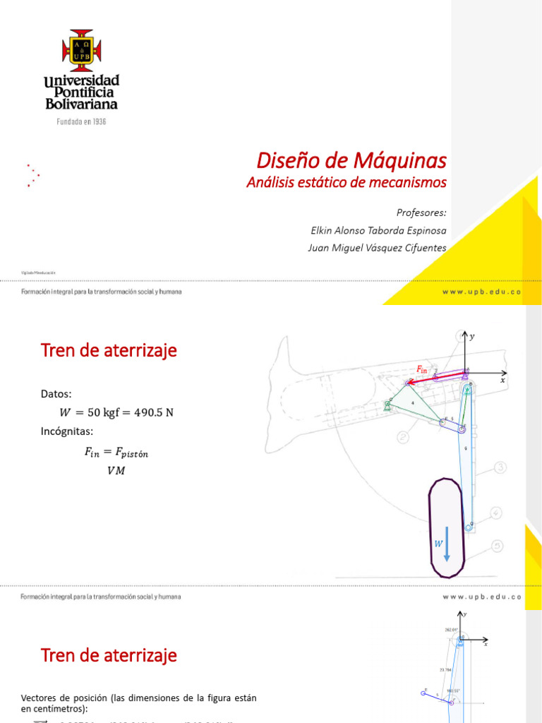 DMIA C20 AnalisisEstaticoMecanismos | PDF