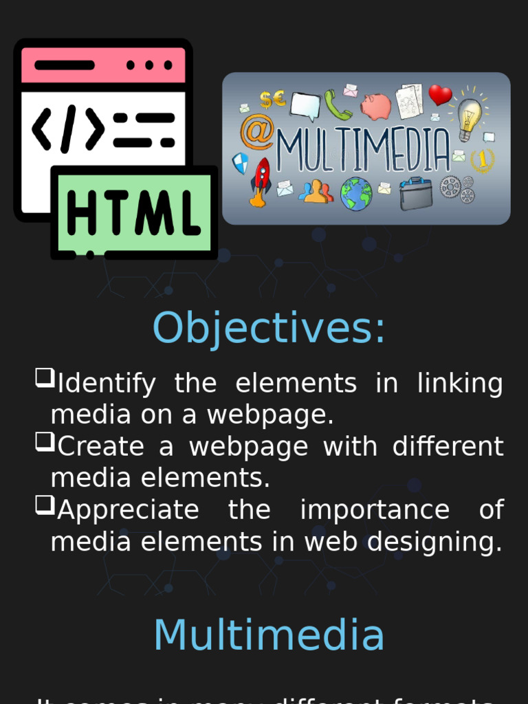 HTML Multimedia | PDF