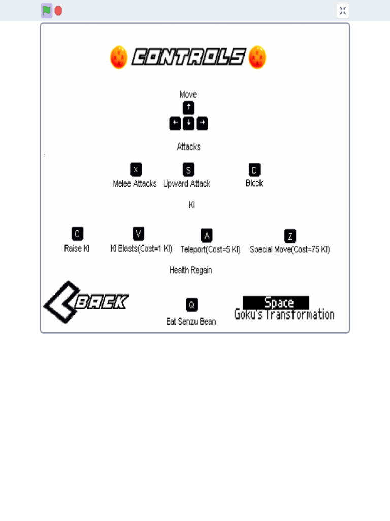 Dragon Ball Ultimate Warriors on Scratch PDF