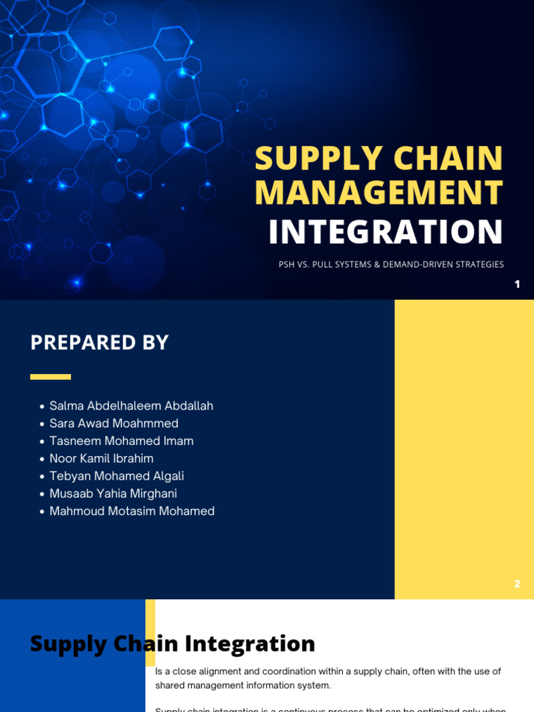 Supply Chain - Integration | PDF