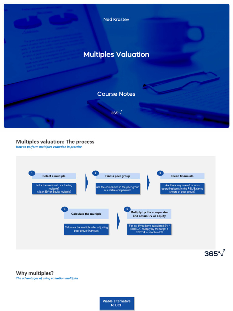 Multiples Valuation Course NotesUSinternacional | PDF
